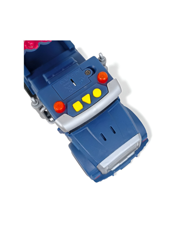 Military Missile Launcher Truck Toy | Realistic Die-Cast Army Vehicle for Kids Blue LMI15422.