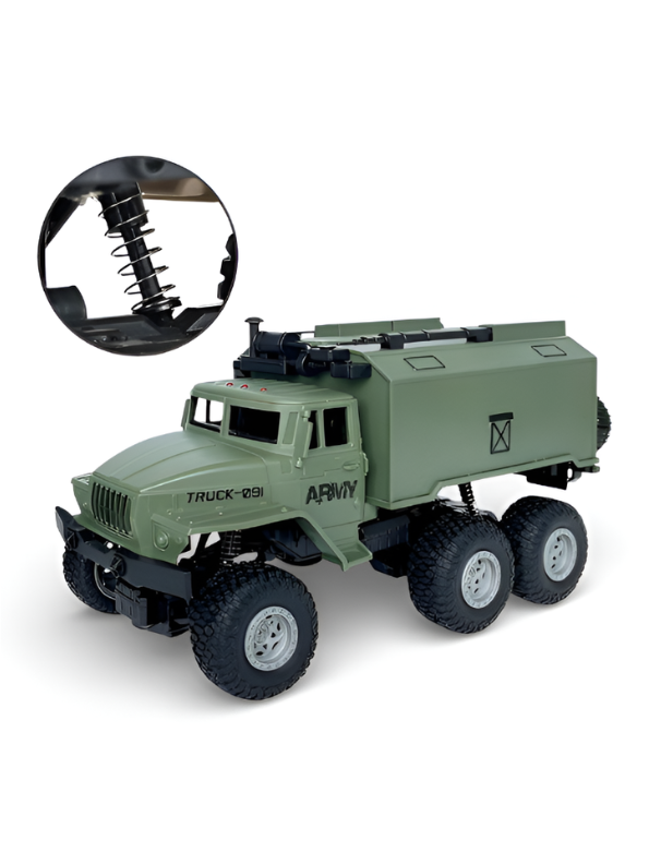 Military RC Truck Toy – Off-Road Army Crawler MD714.