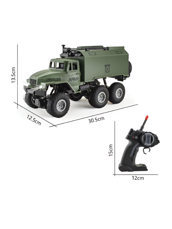 Military RC Truck Toy – Off-Road Army Crawler MD714.