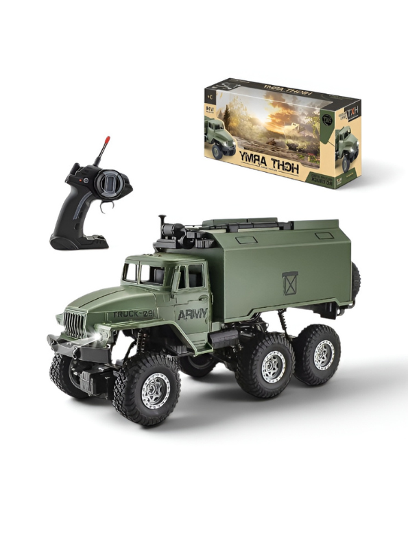 Military RC Truck Toy – Off-Road Army Crawler MD714.