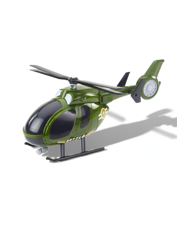 Military Truck Toy with Tank & Helicopter | Big Size Army Play Set for Kids LMI15764.