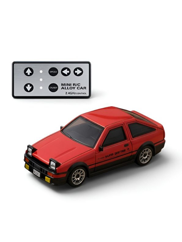 Mini 1:64 Alloy RC Drifting Car with 2.4GHz Full Proportional Control MD592