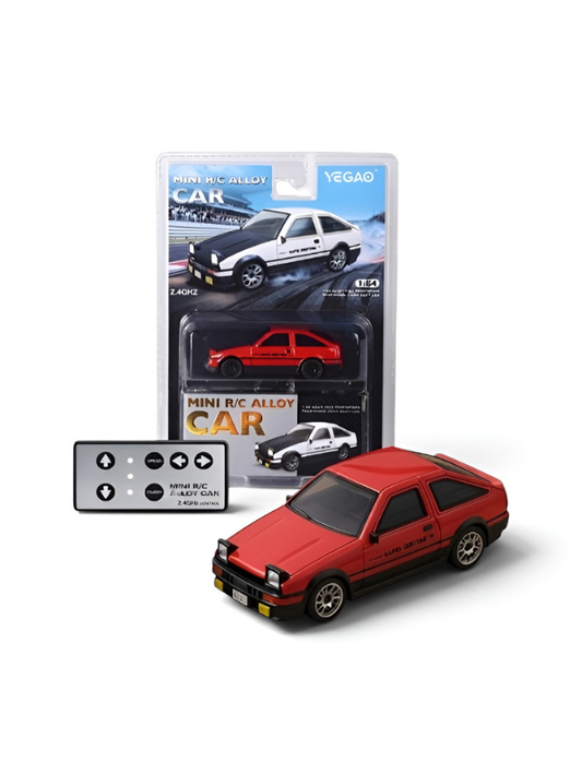 Mini 1:64 Alloy RC Drifting Car with 2.4GHz Full Proportional Control MD592