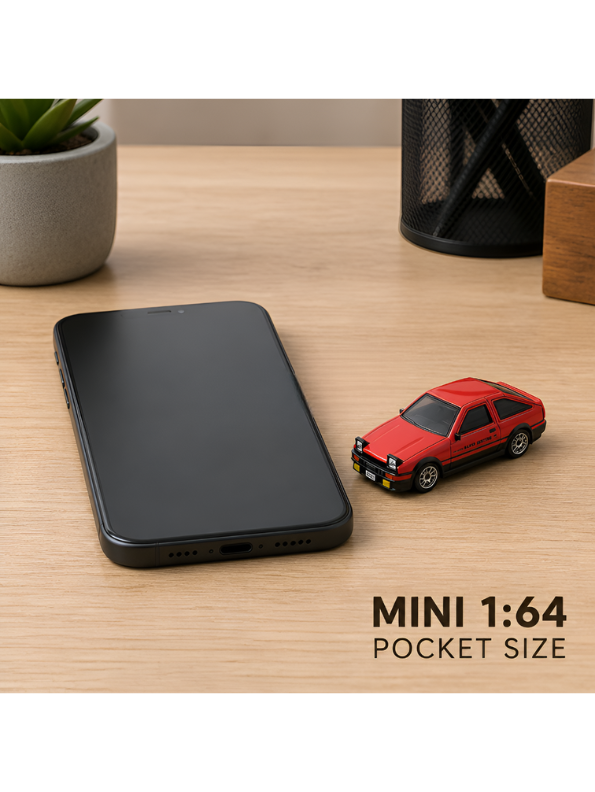 Mini 1:64 Alloy RC Drifting Car with 2.4GHz Full Proportional Control MD592