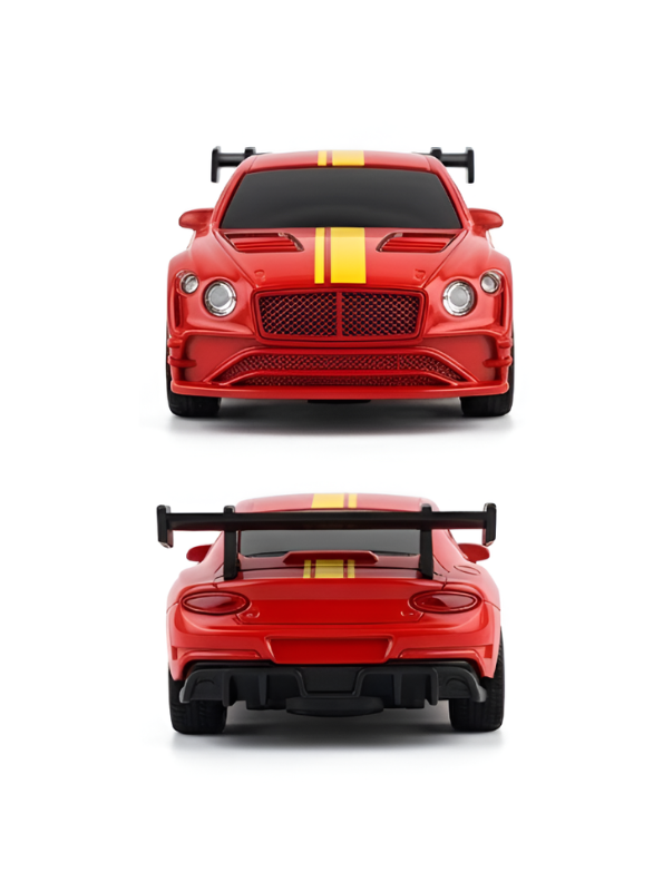 Mini Copper RC Drift Car 1:64 Scale Red MD611.