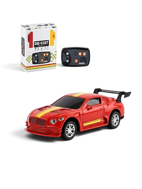Mini Copper RC Drift Car 1:64 Scale Red MD611.