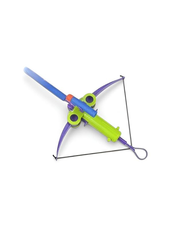 Mini Crossbow Foam Dart Blaster Toy Set – Kids Archery Bow Power Shoot Set with 6 Soft Foam Bullets & Practice Target LMI16843