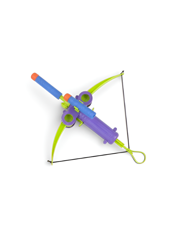 Mini Crossbow Foam Dart Blaster Toy Set – Kids Archery Bow Power Shoot Set with 6 Soft Foam Bullets & Practice Target LMI16843