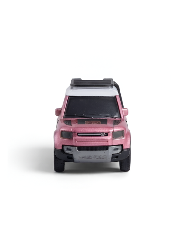 Mini Land Rover Defender 4x4 | Scale 1:64 RC Toy Car with Remote Control & Acrylic Display Box MD5