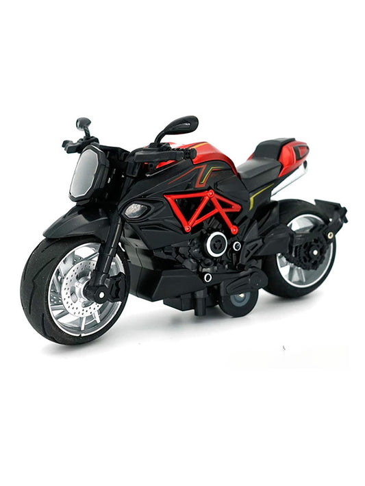 Mini Motorcycle Metal Diecast Bike - Red (T-M-17)