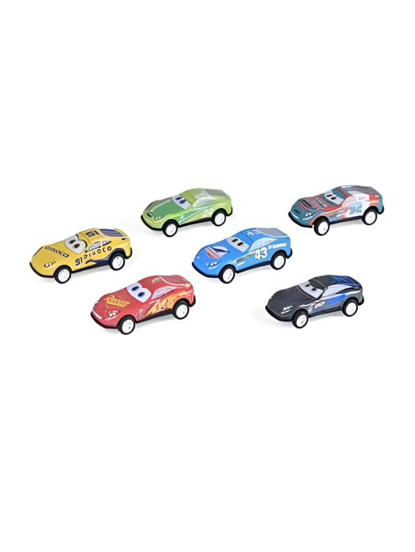 Mini Pack Racing Cars with Cartoon Eyes TV4593.