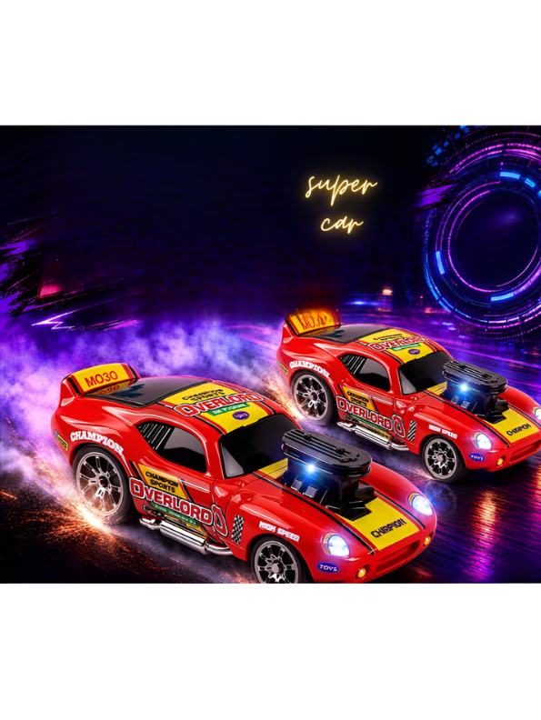 Mini Pocket RC Muscle Car 2.4GHz 1:64 Scale Fast Remote Control Drift Car MD17