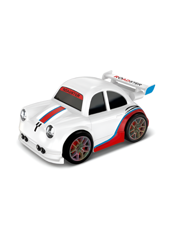 Mini RC Drift Racing Car with LED Headlights – 2.4GHz Remote Control Pocket Sports Car Toy with Drifting Action MD558