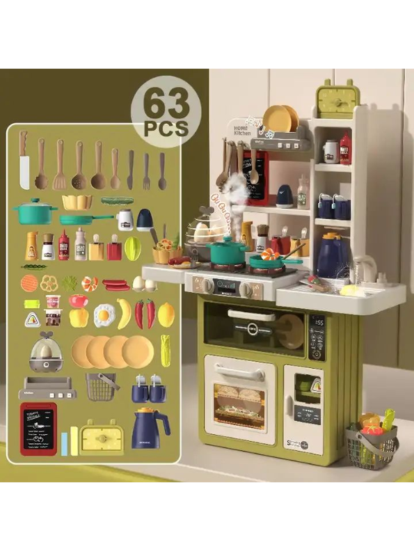 Mini MasterChef – Pretend Cooking Stove, Sink & Utensils for Toddlers | Educational Role Play Toy with Accessories LMI15215