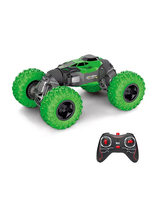 Moka Monster Remote Control Stunt Car - Green (L12-52)