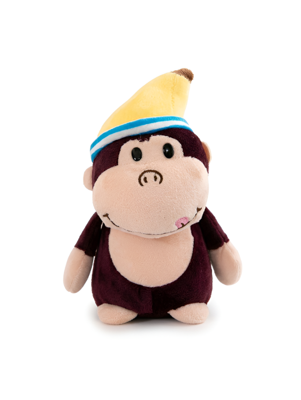 Monkey Plush Toy with Nightcap 7-Inch – Soft Stuffed Monkey Animal ST11920.
