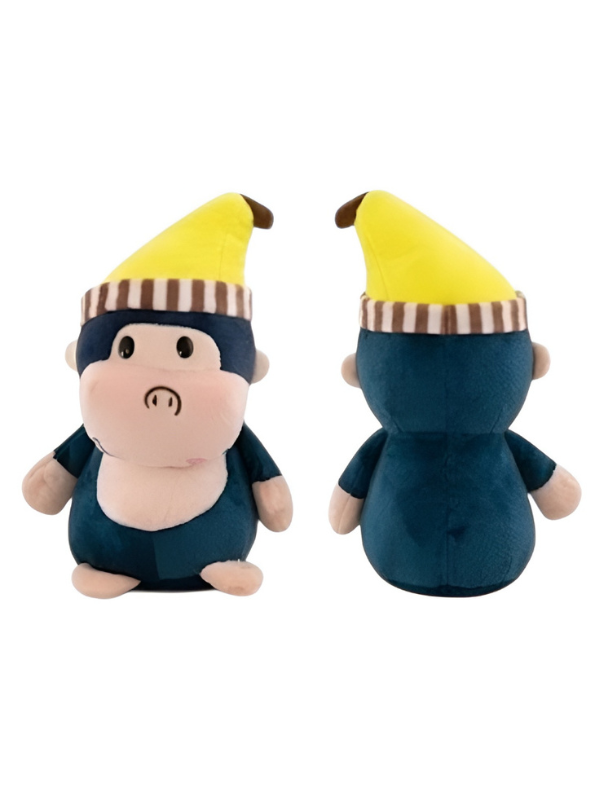 Monkey Plush Toy with Nightcap 7-Inch – Soft Stuffed Monkey Animal ST11920.