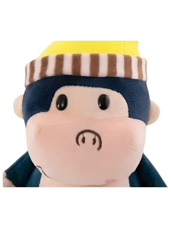Monkey Plush Toy with Nightcap 7-Inch – Soft Stuffed Monkey Animal ST11920.