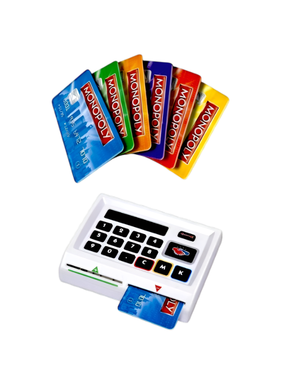 Monopoly Ultimate Banking Edition Board Game – Cashless Family Strategy Board Game with All-in-One Electronic Banking Unit & Cards, Ages 8+, 2–6 Players MD669