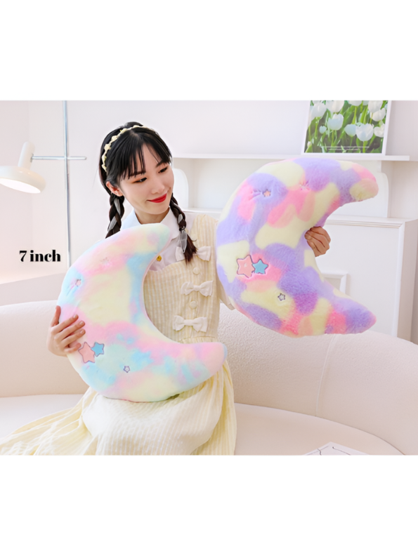 Moon Plush Soft Toy – Cute Crescent Moon Stuffed Toy ST11605.