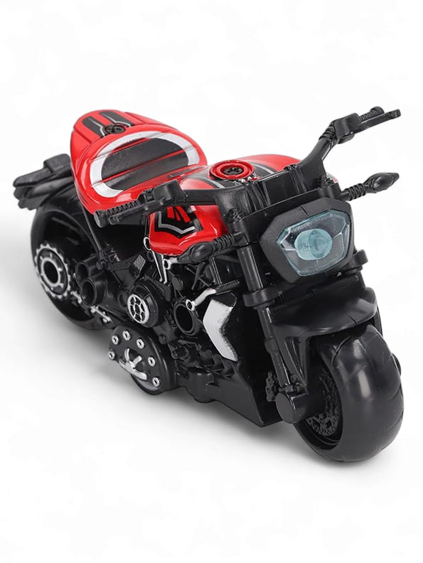 Motorbike Cool Speed Model Diecast Bike - Red (NX.L-16)