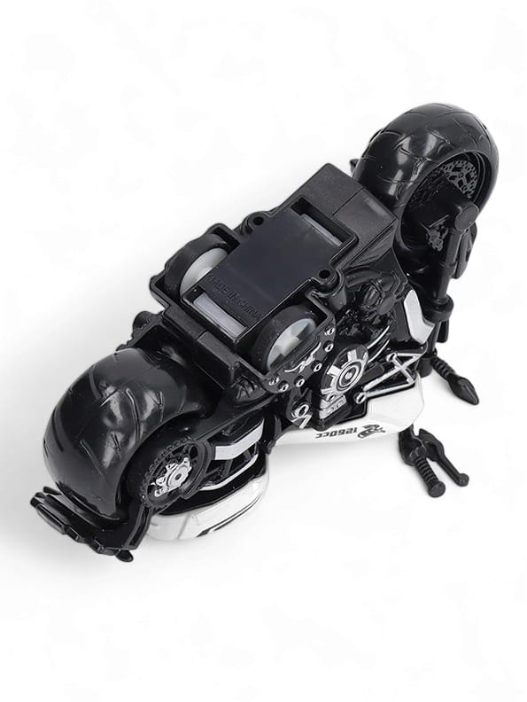 Motorbike Cool Speed Model Diecast Bike - White (NX.L-16)