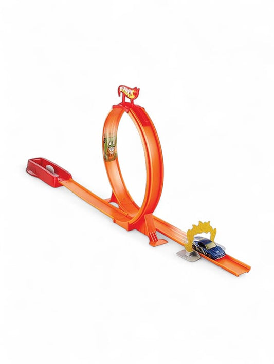 Multi-Color Hot Wheels Track Set Toy For Kids - Ultimate Racing Fun | TV-O-24 - Toyloft