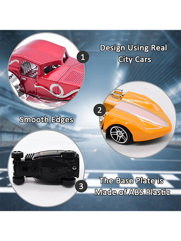 Multi-Color Vintage Cars Pack of 6 for Kids - Classic & Collectible Play Set | NX-O-24 - Toyloft