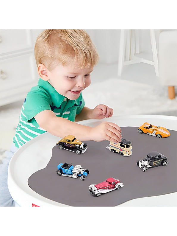 Multi-Color Vintage Cars Pack of 6 for Kids - Classic & Collectible Play Set | NX-O-24 - Toyloft