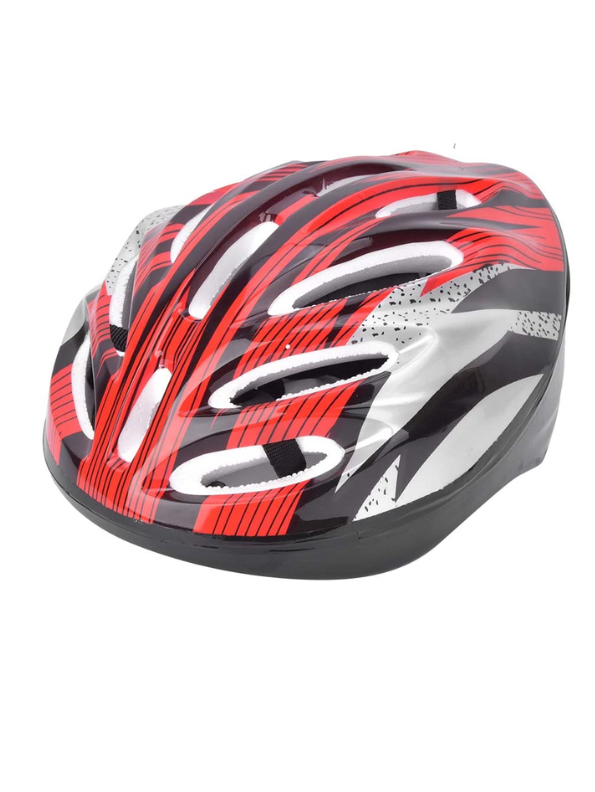 Multi-Sport Helmet – Lightweight Protective Cycling and Skating Sports Headgear Red LMI1404