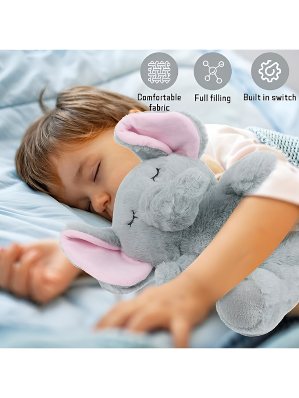 Musical Breathing Elephant Plush Toy TV5250.