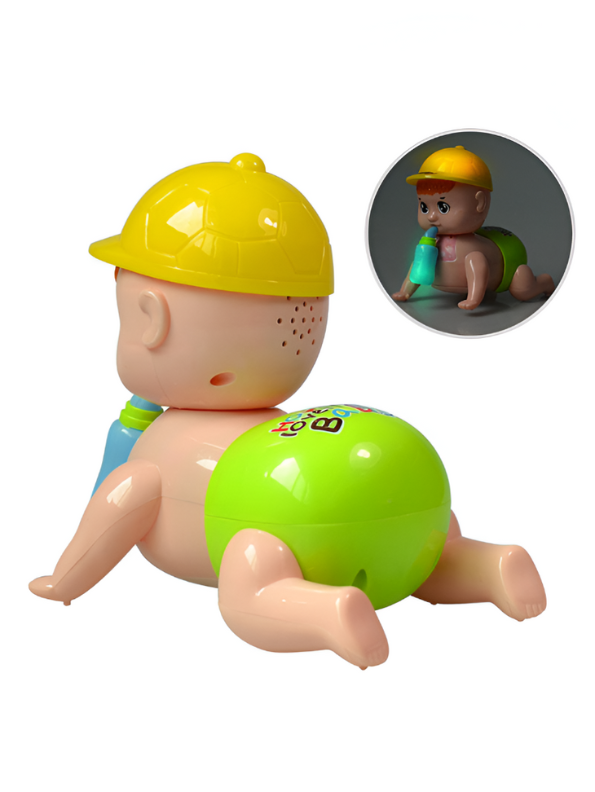 Musical Crawling Baby Toy with Lights & Sounds – Toddler Activity LMI13477.
