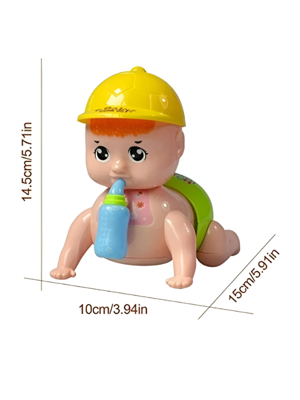 Musical Crawling Baby Toy with Lights & Sounds – Toddler Activity LMI13477.