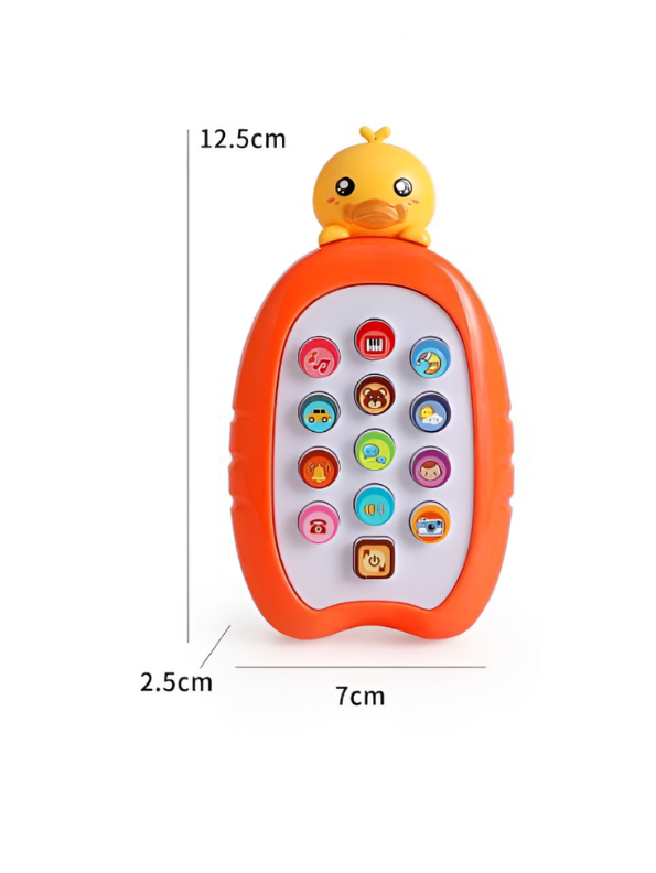 Musical Duck Baby Phone Toy | Infant Learning & Educational Sounds Game for Toddlers NX15695.