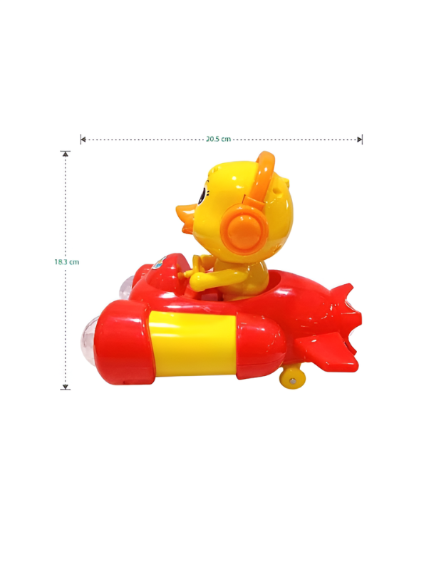 Musical Duck Toy Car with 360° Rotation TV4698.