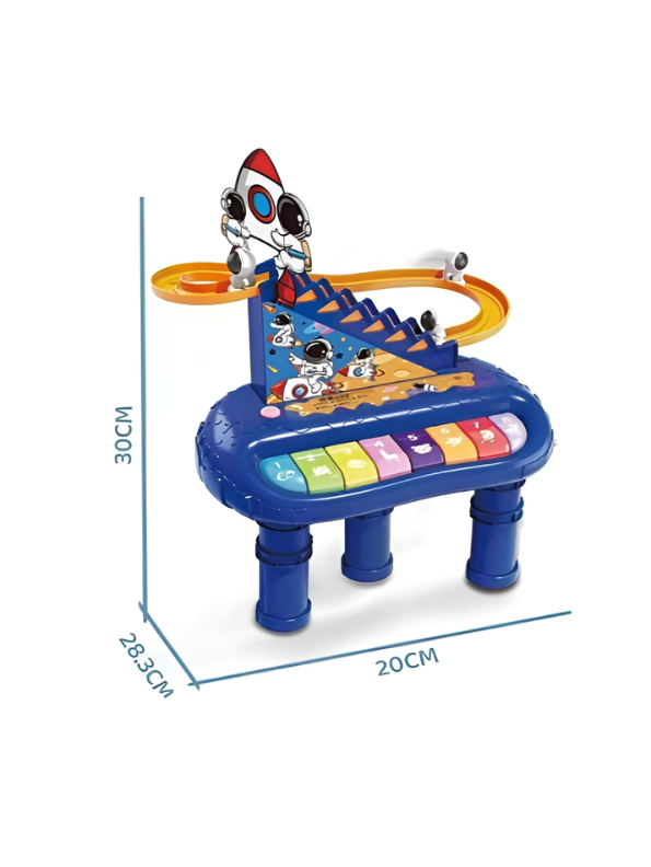 Musical Space Piano Toy with Climbing Car Feature TV4756.