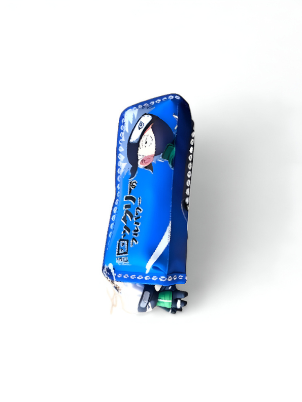 Navy Blue - Naruto Anime Pencil Pouch | Kakashi, Naruto & Sasuke Themed Pen Case | Japanese Manga Stationery Organizer Gift NOVHBC-188990.