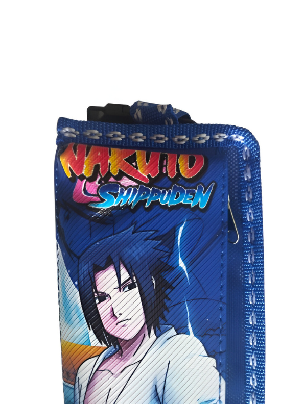 Naruto Shippuden Sasuke Uchiha Pencil Case – Anime Stationery Pouch.