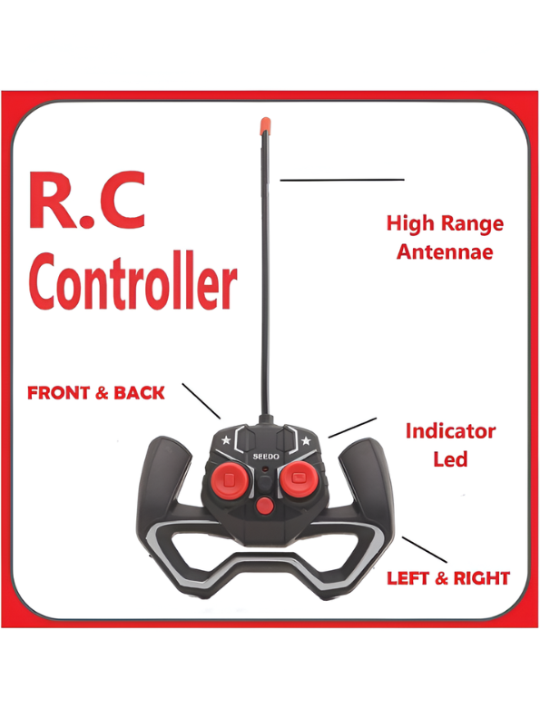 Nebula Racer High-Speed RC Racing Buggy – Blue Off-Road Remote Control Stunt Car LMI16917