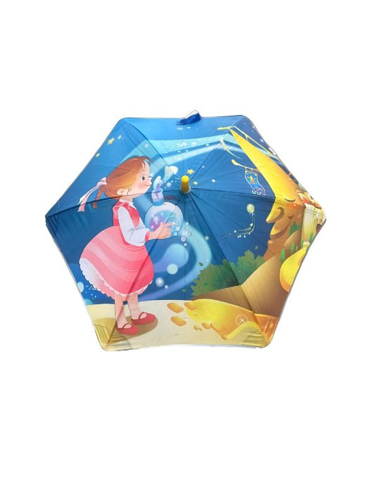 Nightprint Moon and Star Kids Umbrella – 50cm Lightweight & Durable Rain Protection for Children NOV9690.