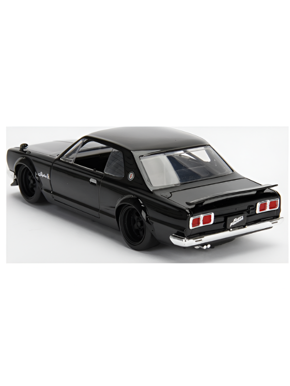 Nissan Skyline GT-R 2000 Hakosuka Diecast Model Car 1:22 Scale – Matte  Alloy Vintage Classic Muscle Car MD601