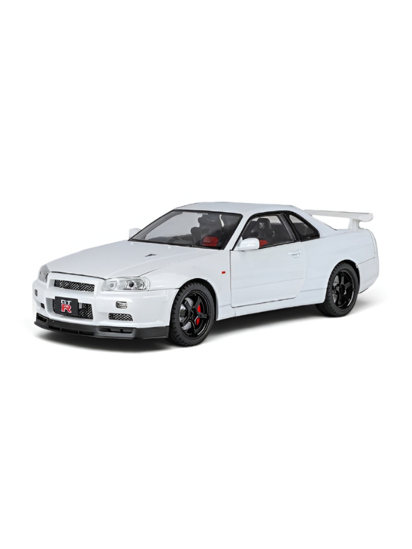 Nissan Skyline GT-R R34 1:18 Diecast Collectible Car Model – Realistic Metal Replica TV5938