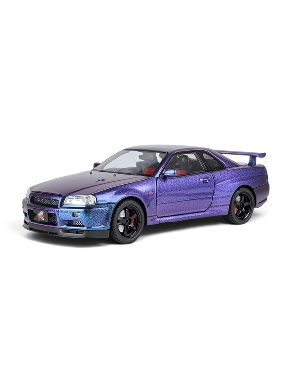 Nissan Skyline GT-R R34 1:18 Diecast Collectible Car Model – Realistic Metal Replica TV5938