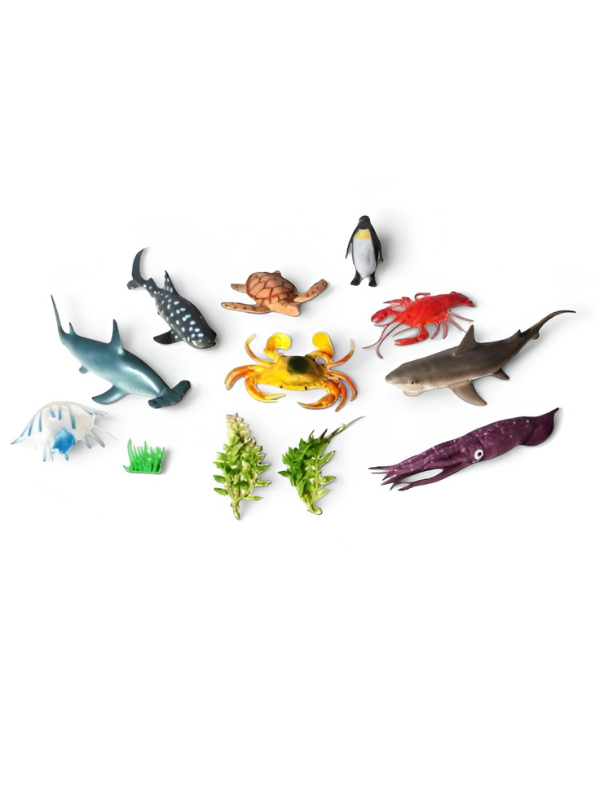 Ocean Animal Toy Set – Realistic Marine Creature Figures LMI16345.