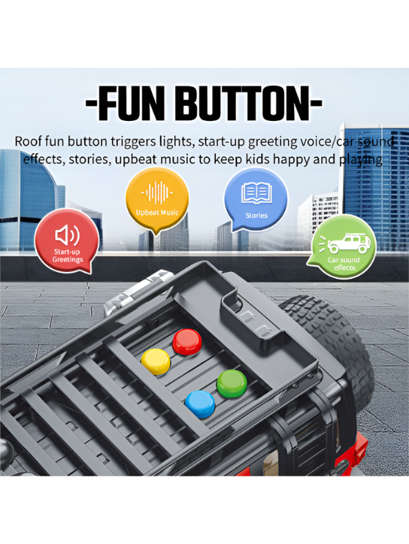 Off-Road Inertial Toy Car with Lights & Sound TV5290.