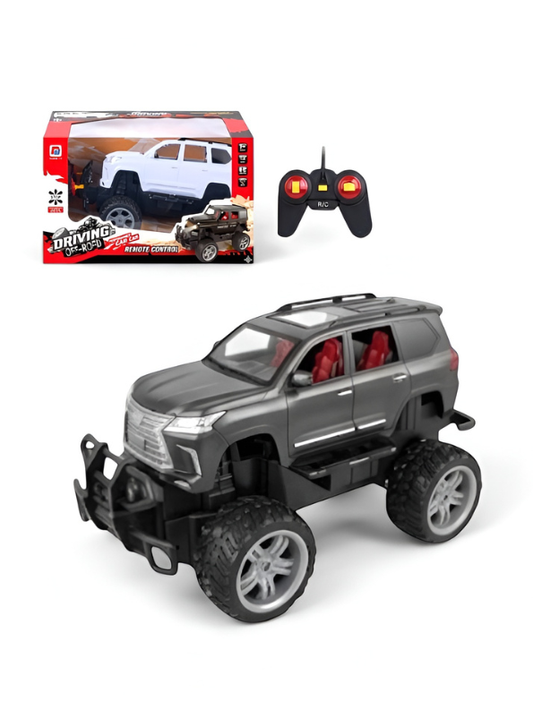Off-Road Remote Control SUV 4WD – High Suspension All-Terrain RC Car Black TV4421.