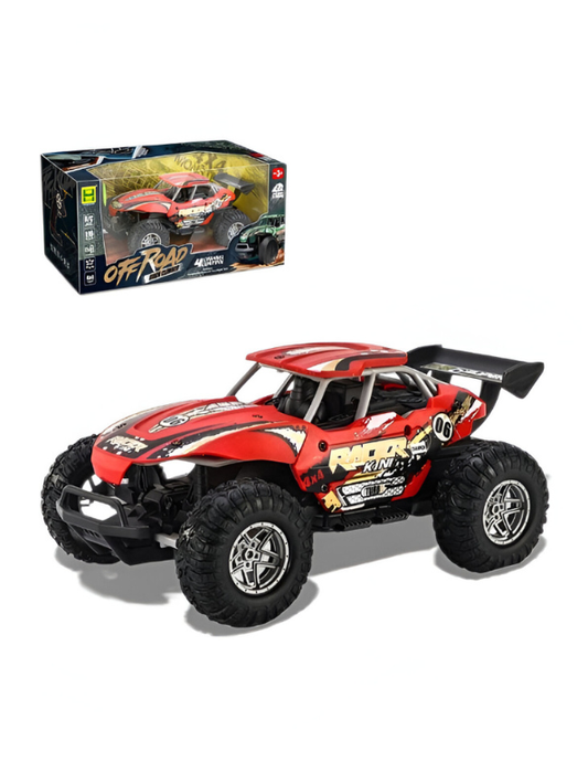 Off-Road Remote Control Truck Buggy – High-Speed RC Off-Road Vehicle for Kids Red LMI13903.