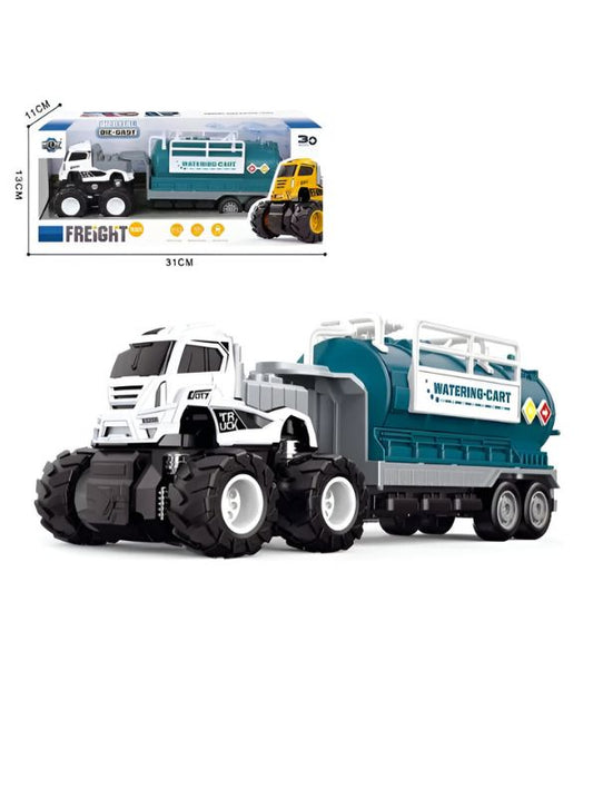 Oil Tanker Truck Toy - Realistic Model for Collectors & Kids LMI13221.
