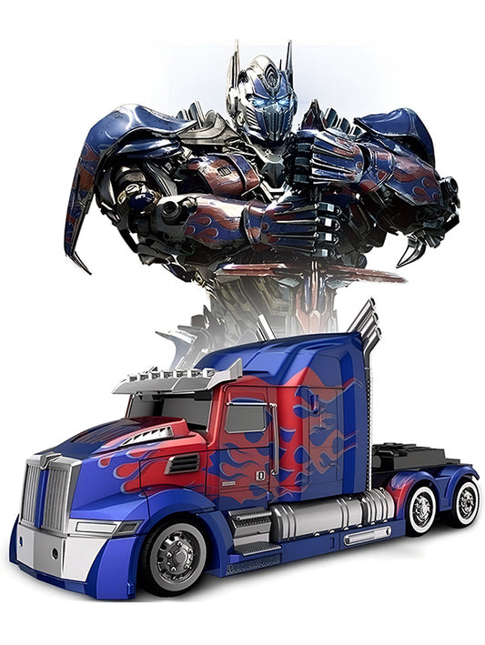 Optimus Prime Transformers Robot Metal Toy Car