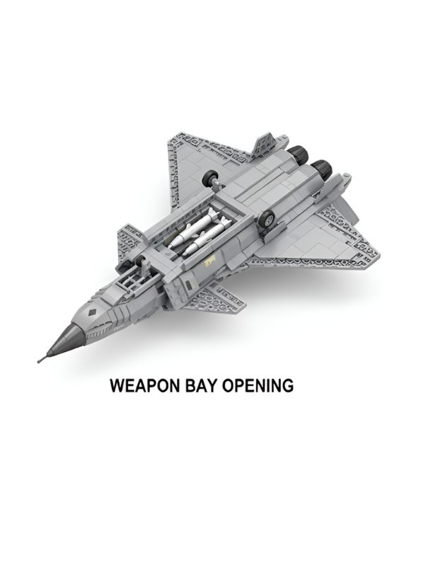 Overlord Weapon Fighter Jet Building Block Set TV6956.